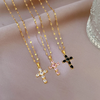 Collana con croce splendente - Effesse Jewelry