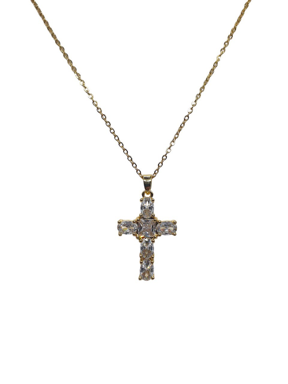 Collana con croce splendente - Effesse Jewelry