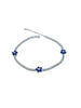 Tennis con fiori Blu - Effesse Jewelry