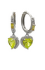 Orecchini in Argento con cuore pendente - Effesse Jewelry