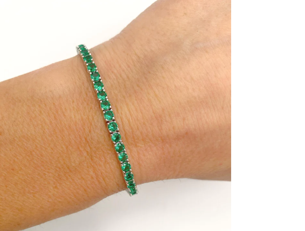 Bracciale Tennis Smeraldo - Effesse Jewelry